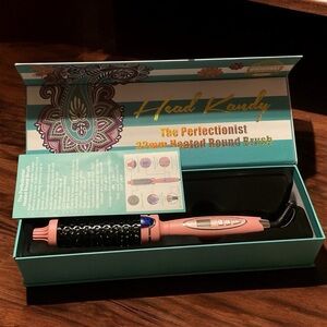 HEAD KANDY The Perfectionist Infrared Thermal Round Brush - Pink